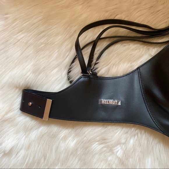 New! Rare HELMUT LANG Runway Leather Bra Bag - Picture 10 of 16